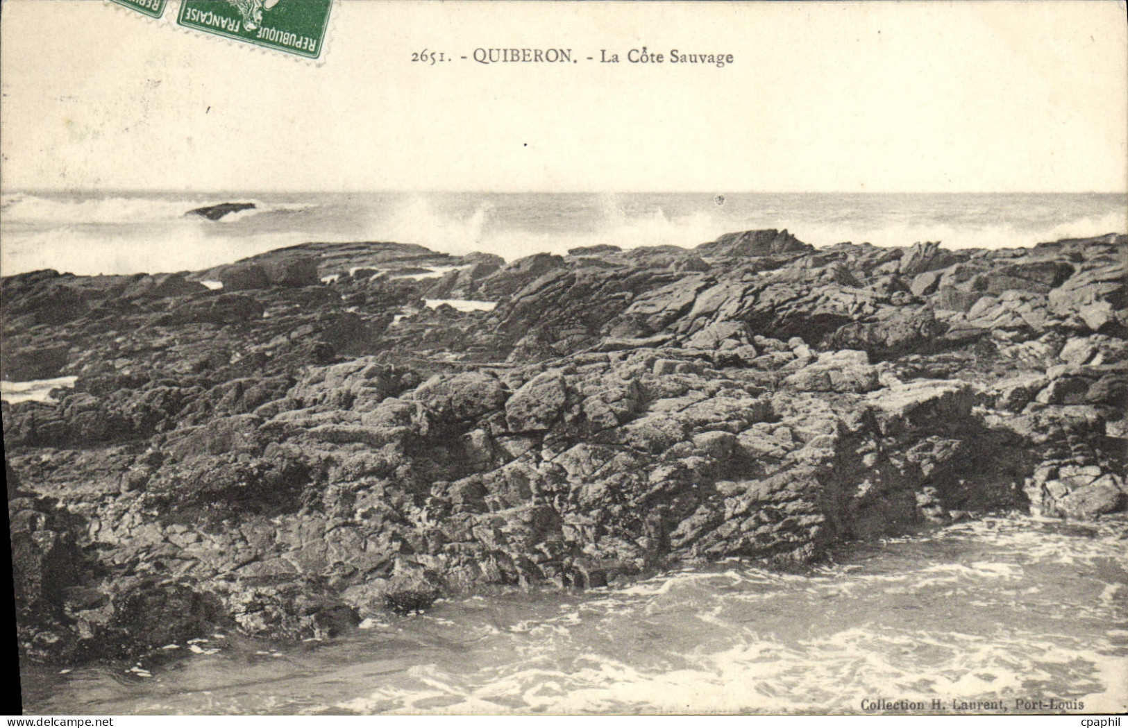 CPA Quiberon La Cote Sauvage
