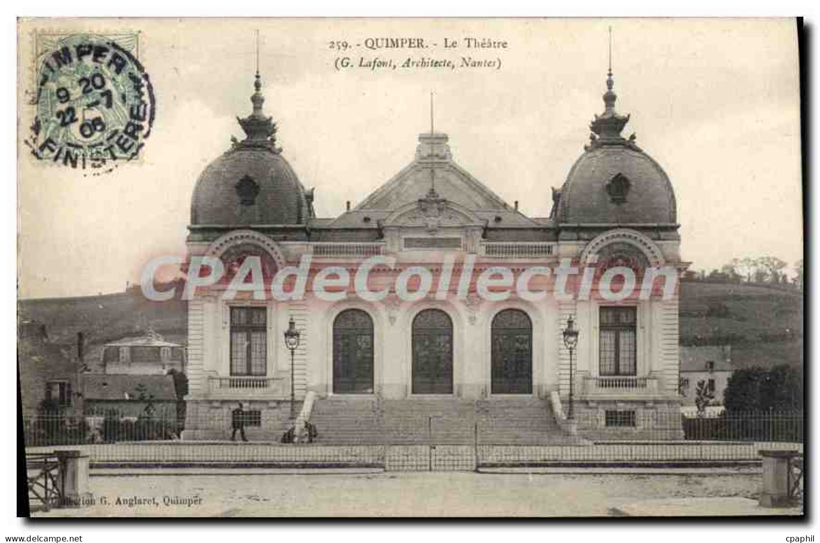 CPA Quimper Le Theatre