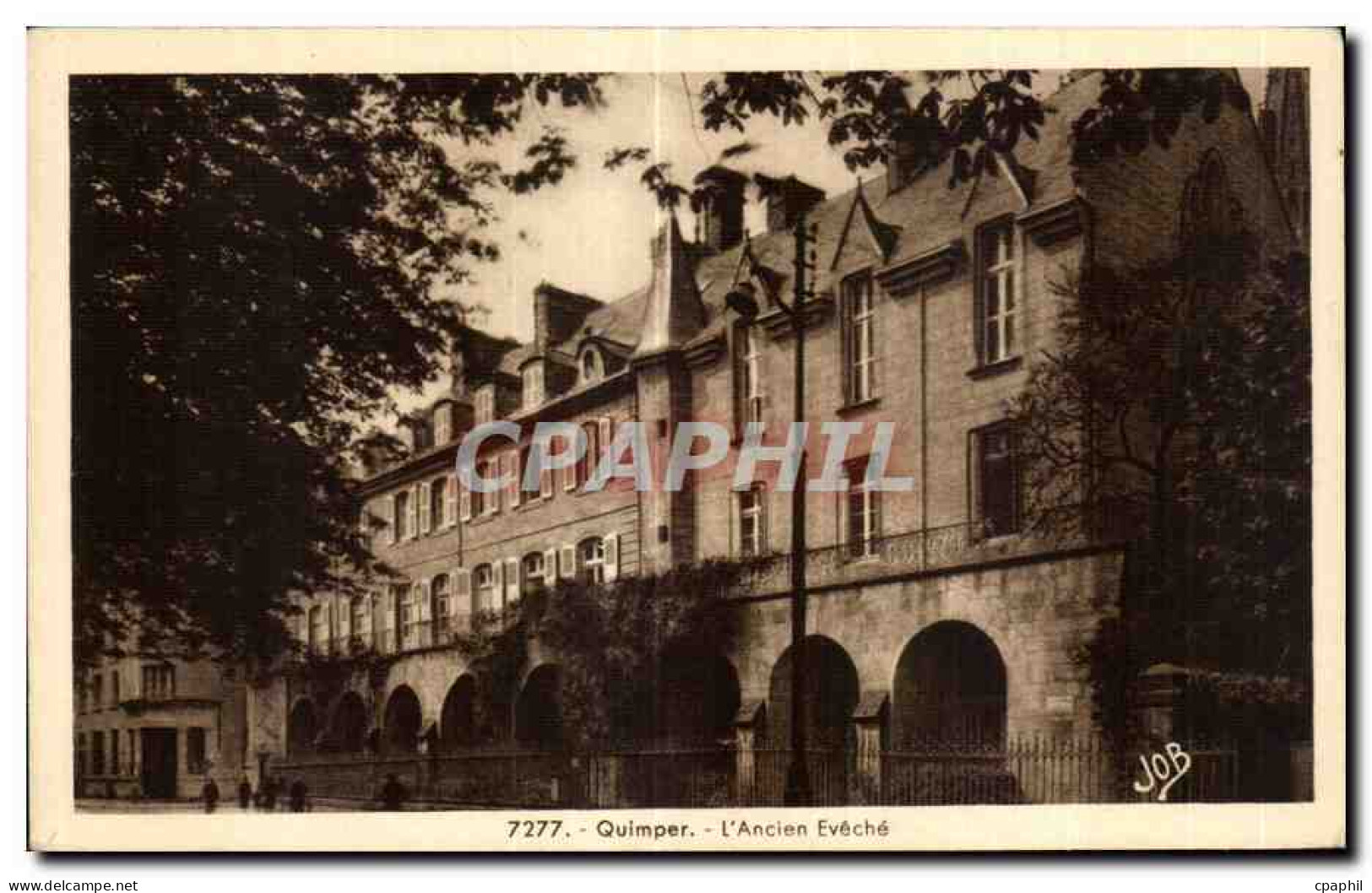 CPA Quimper Quimper L Ancien Eveche