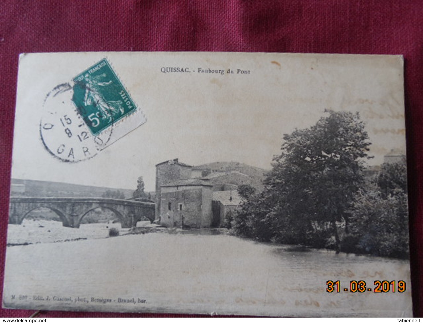 CPA - Quissac - Faubourg du Pont