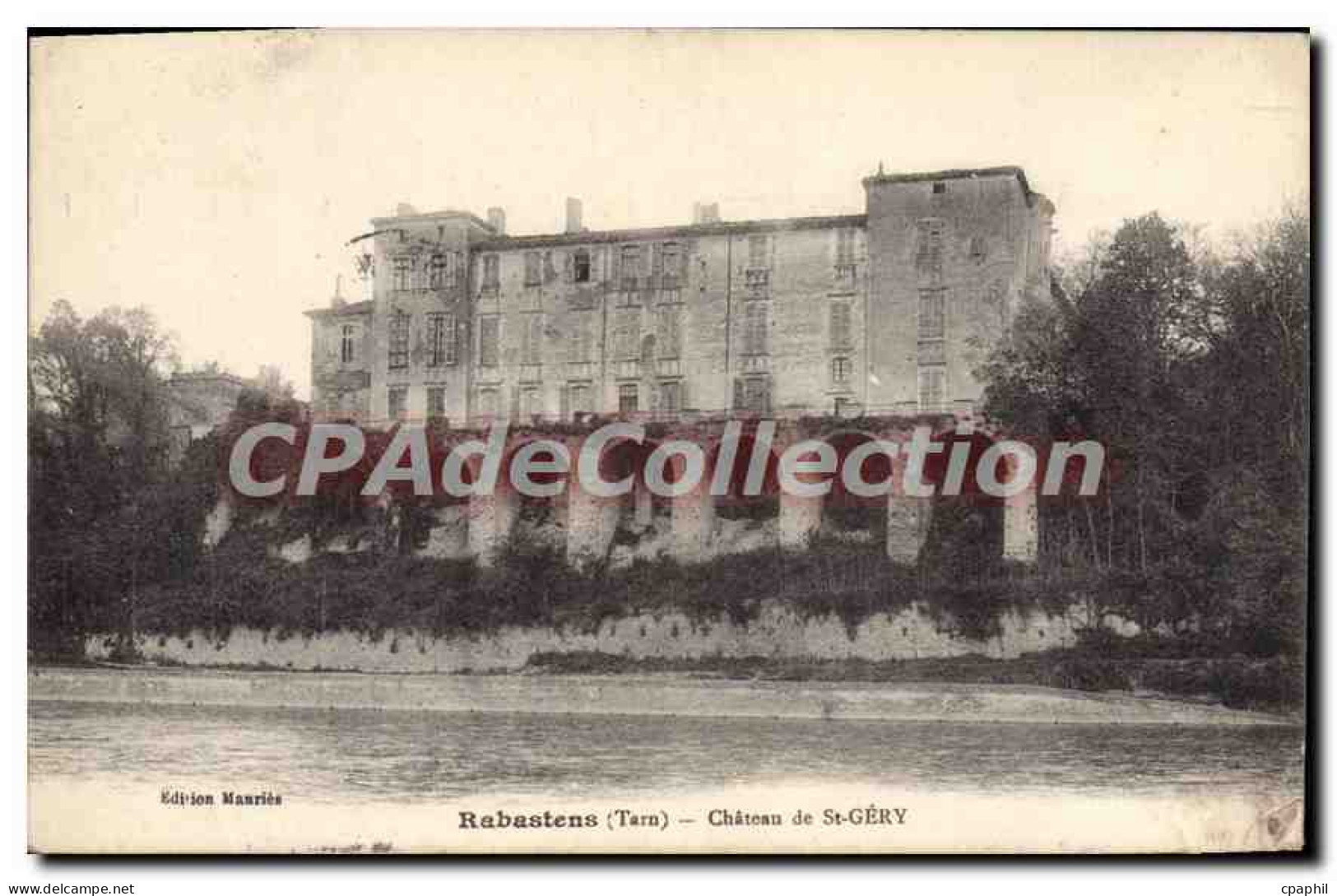 CPA Rabastens Chateau De St Gery
