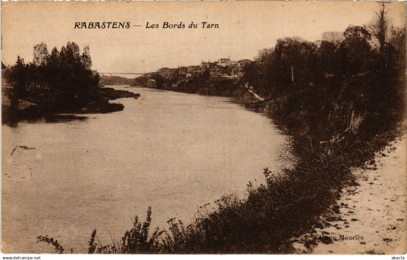 CPA Rabastens Les Bords du Tarn FRANCE (1016437)