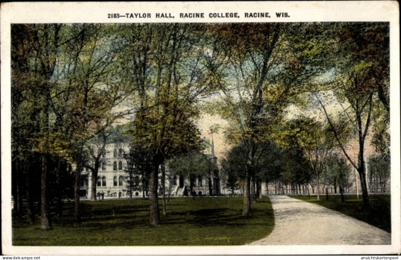 CPA Racine Wisconsin USA, Racine College, Taylor Hall