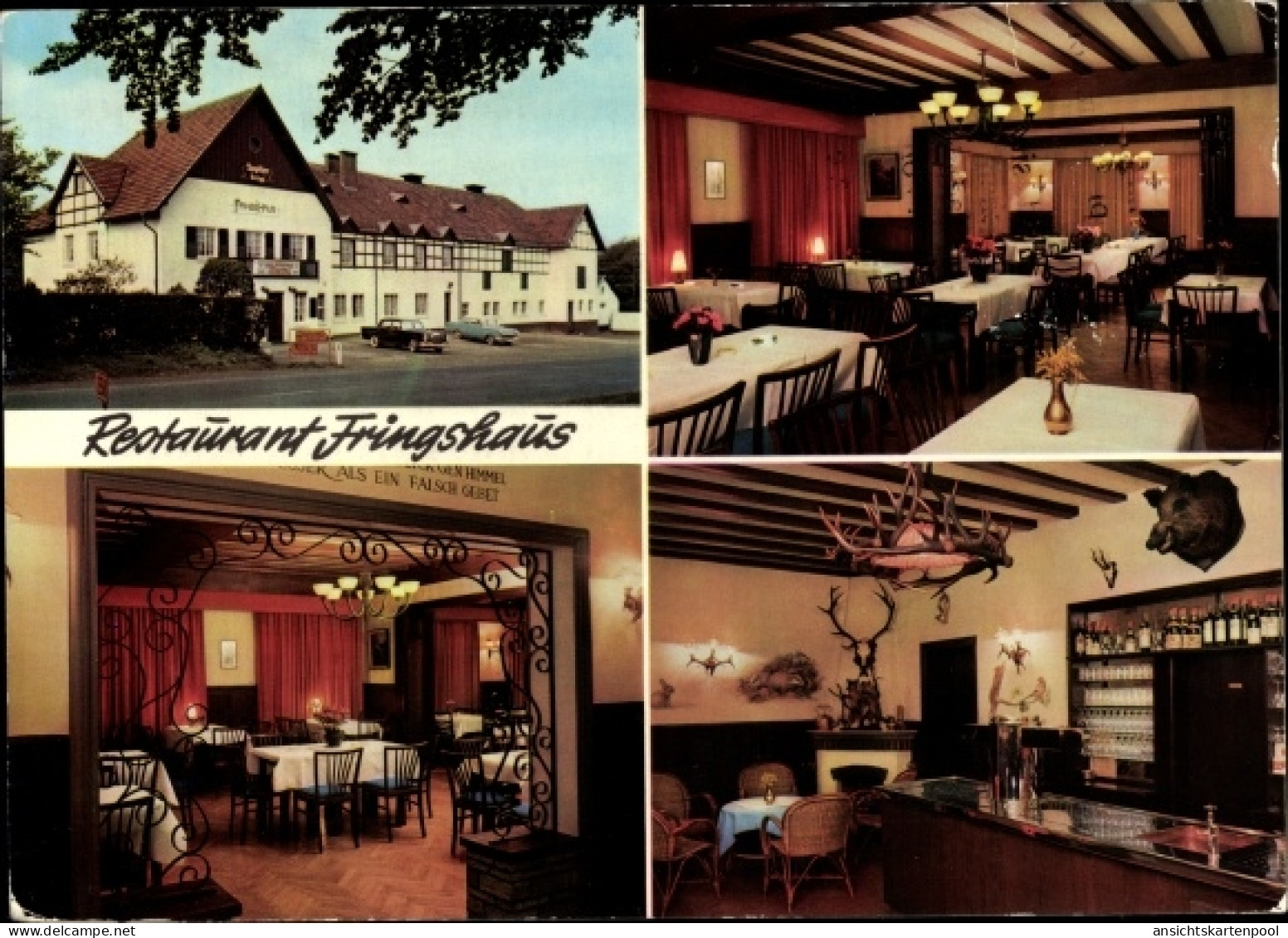 CPA Raeren Wallonien Lüttich, Restaurant Fringshaus bei Roetgen in der Eifel