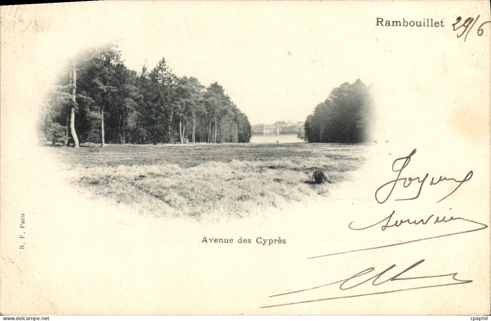 CPA Rambouillet Avenue de Cypres