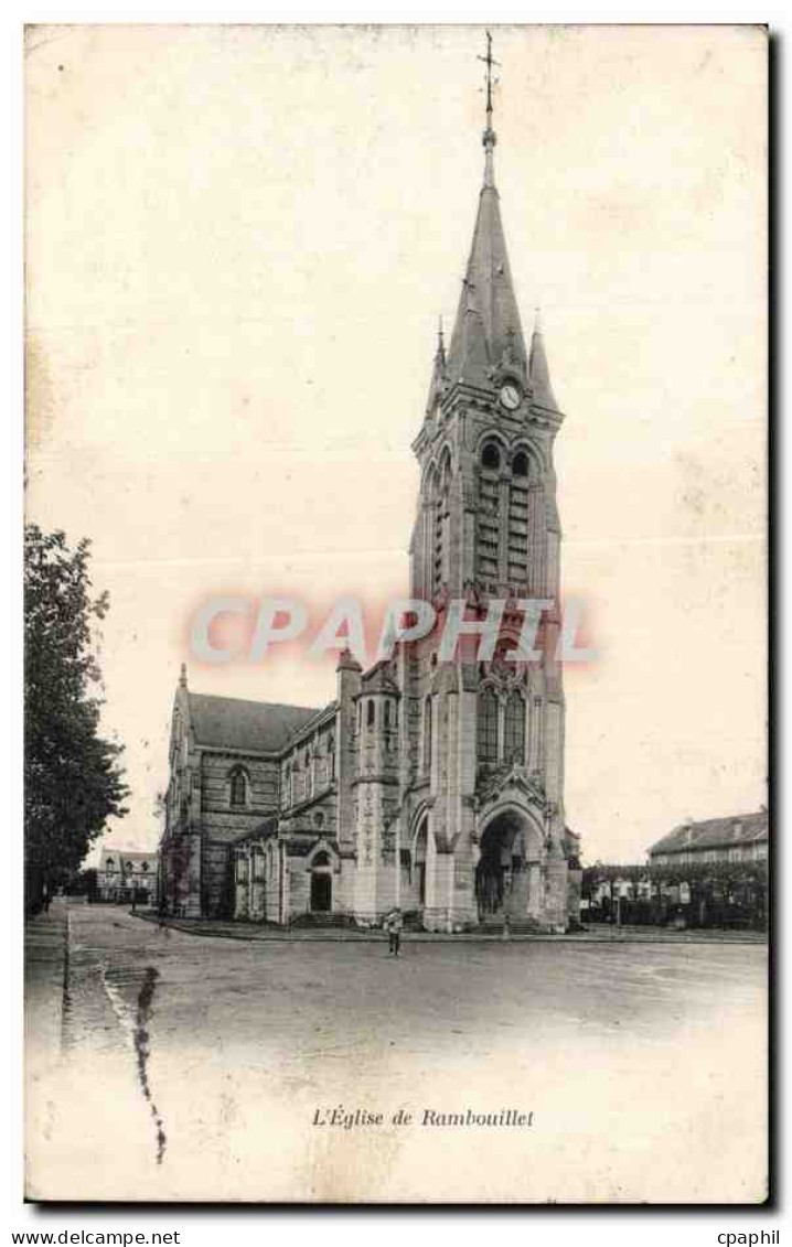 CPA Rambouillet Eglise