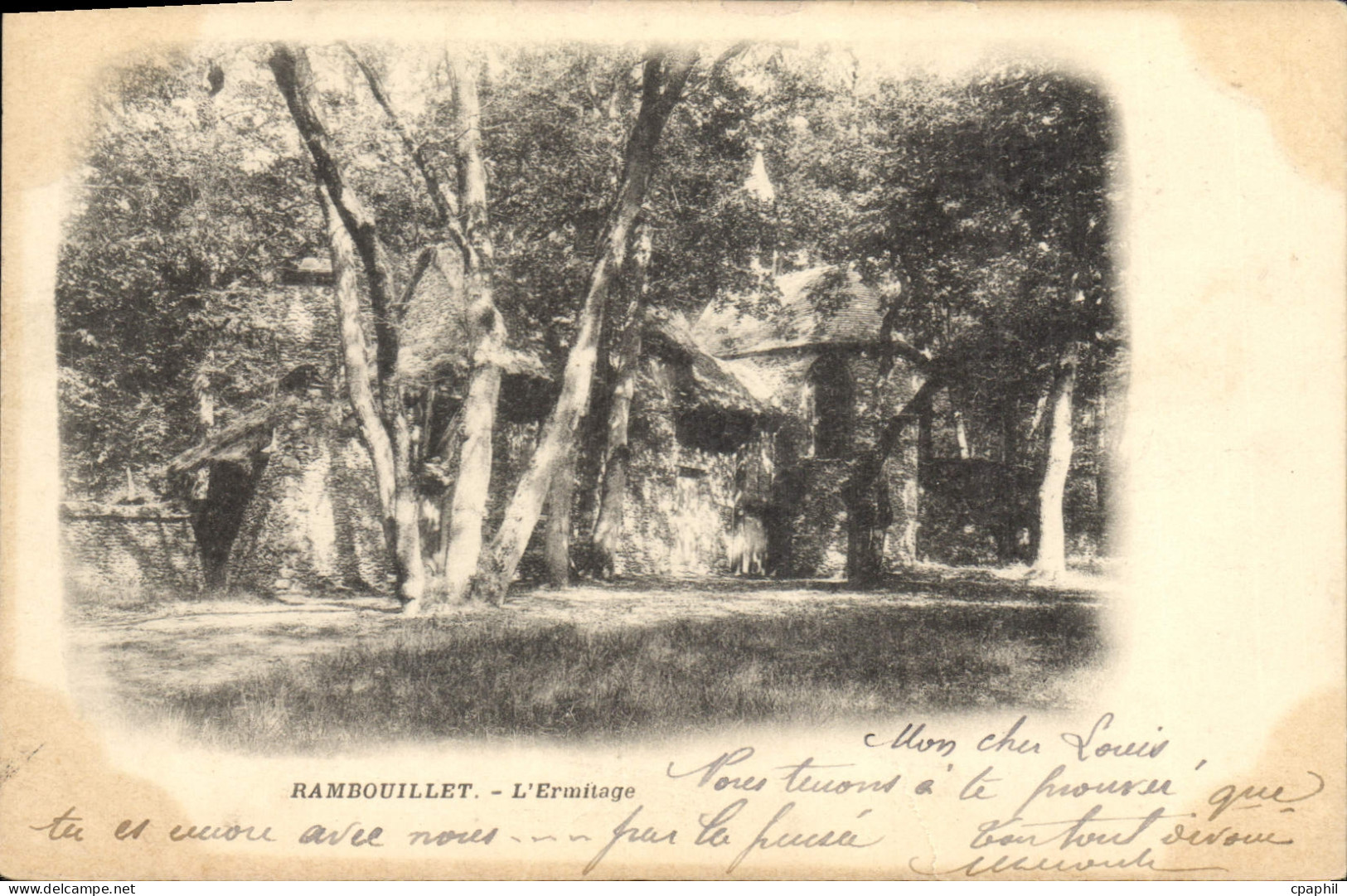 CPA Rambouillet L'Ermitage