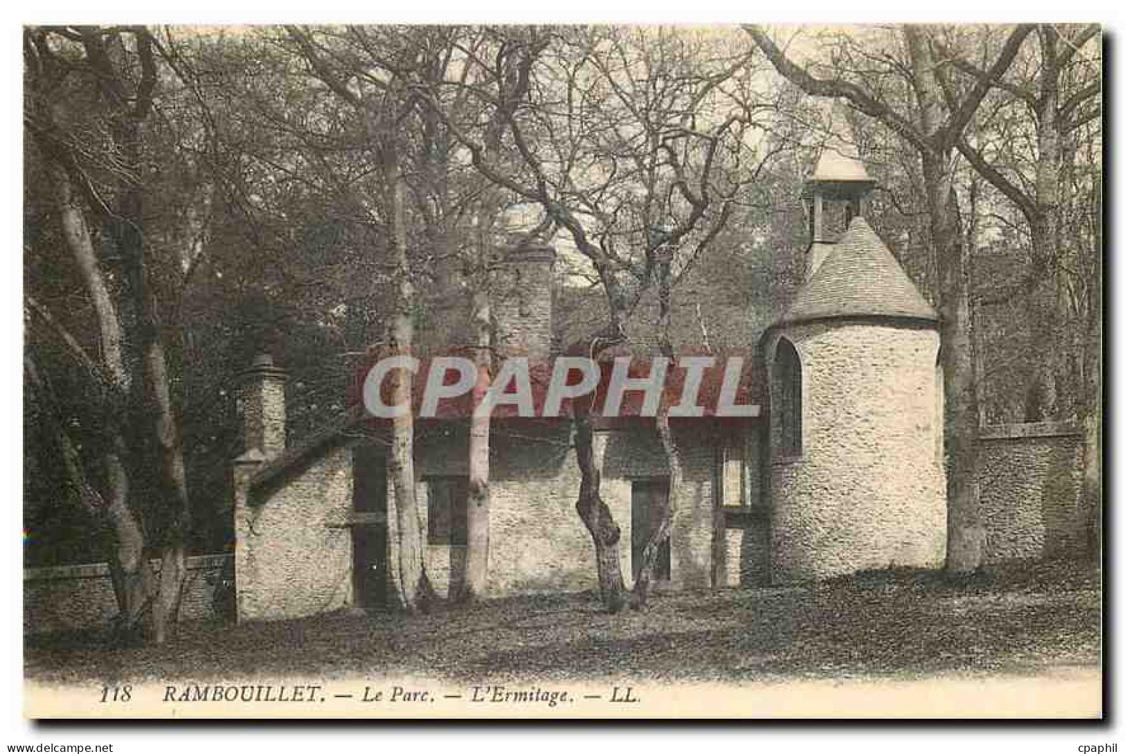 CPA Rambouillet Le Parc L'Ermitage