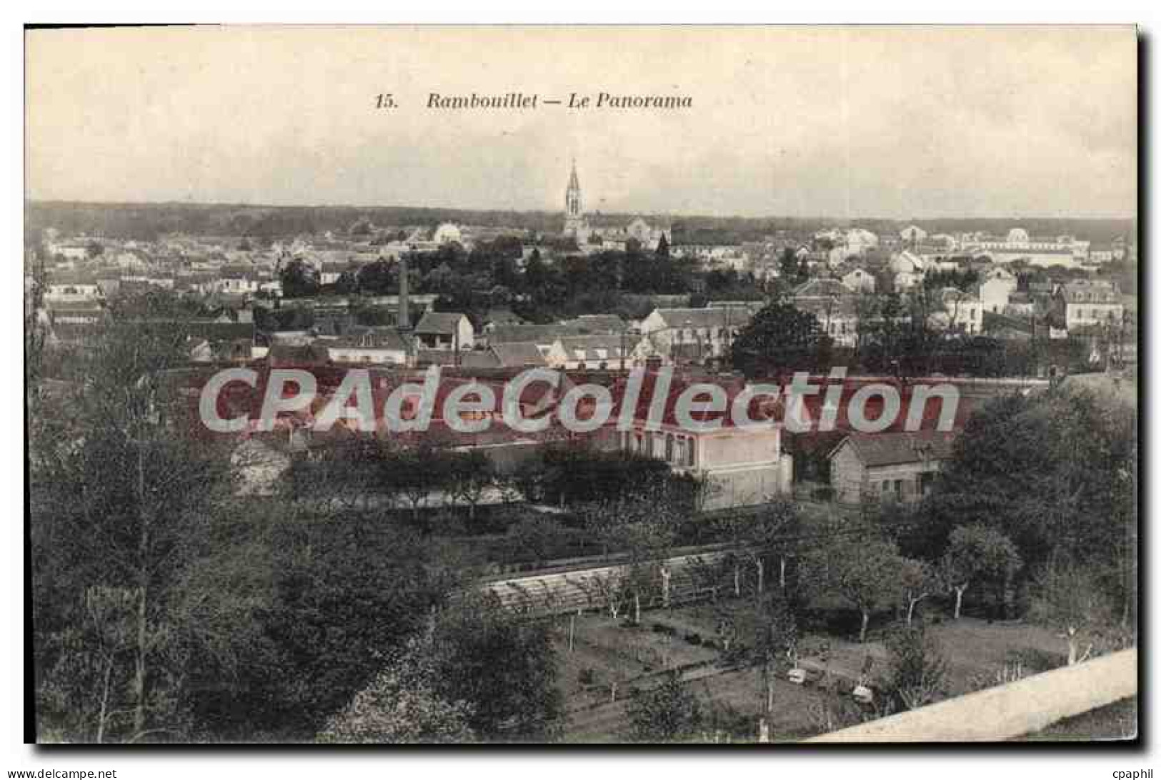 CPA Rambouillet Panorama