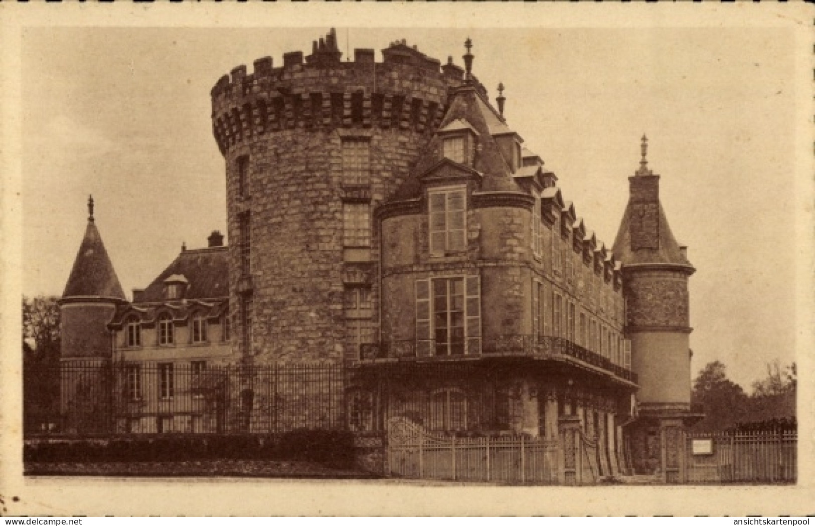 CPA Rambouillet Yvelines, Schloss, Tour Francois