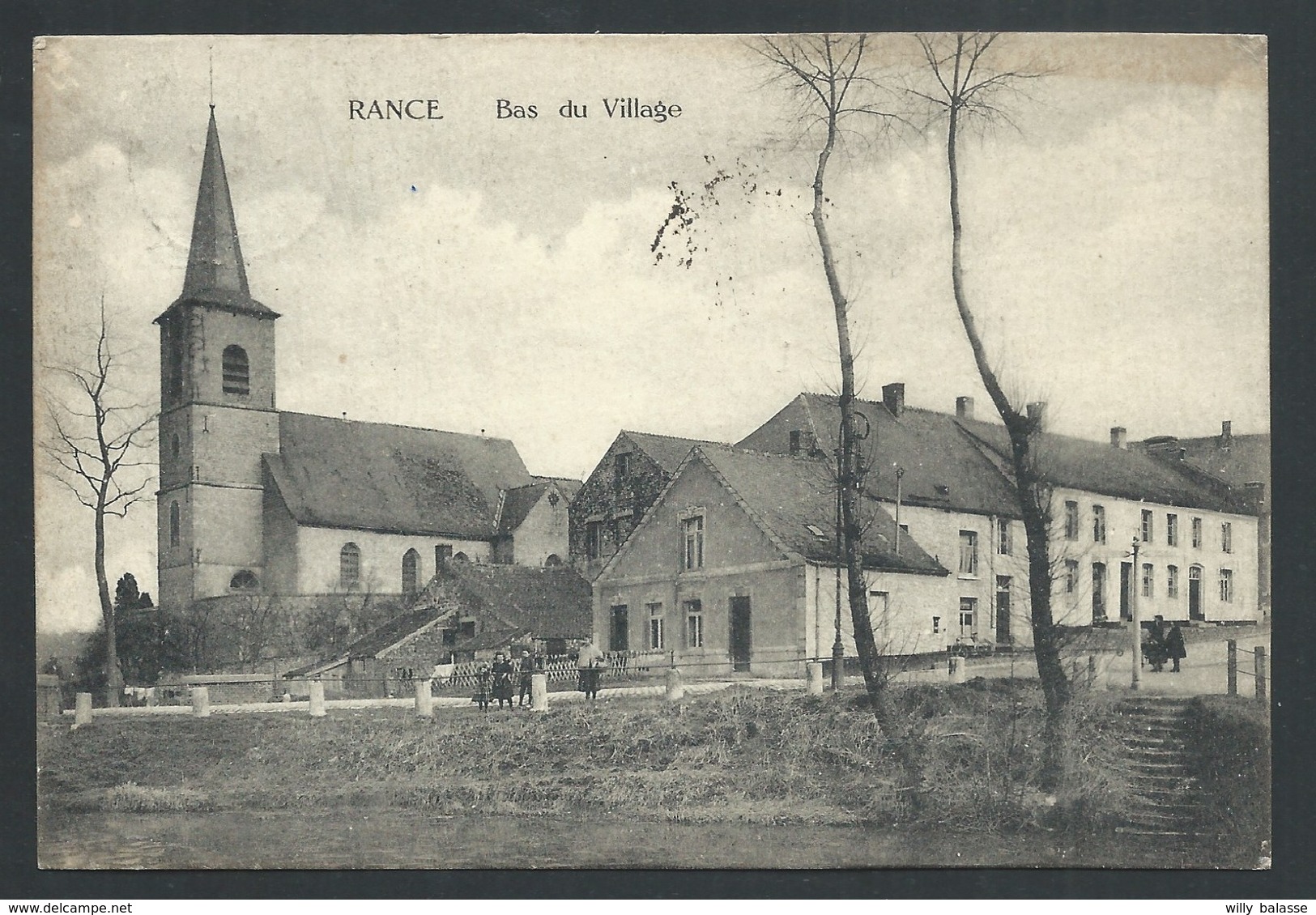 +++ CPA - RANCE - Bas du village   //