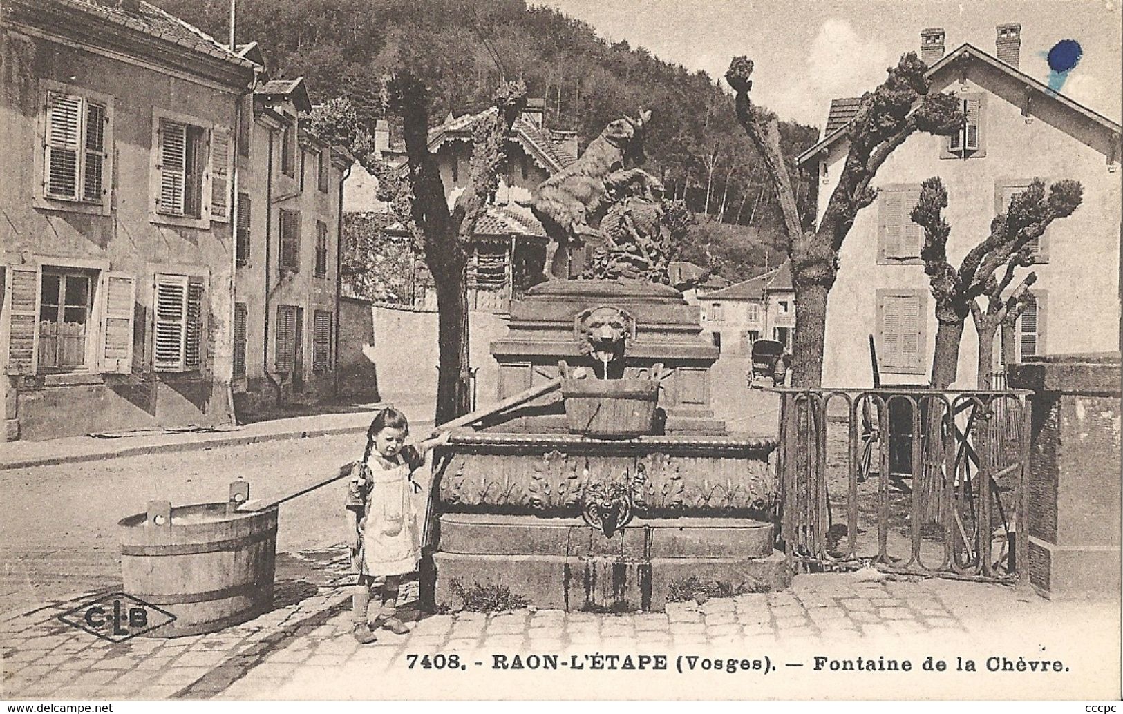CPA Raon-l'Etape Fontaine de la Chèvre