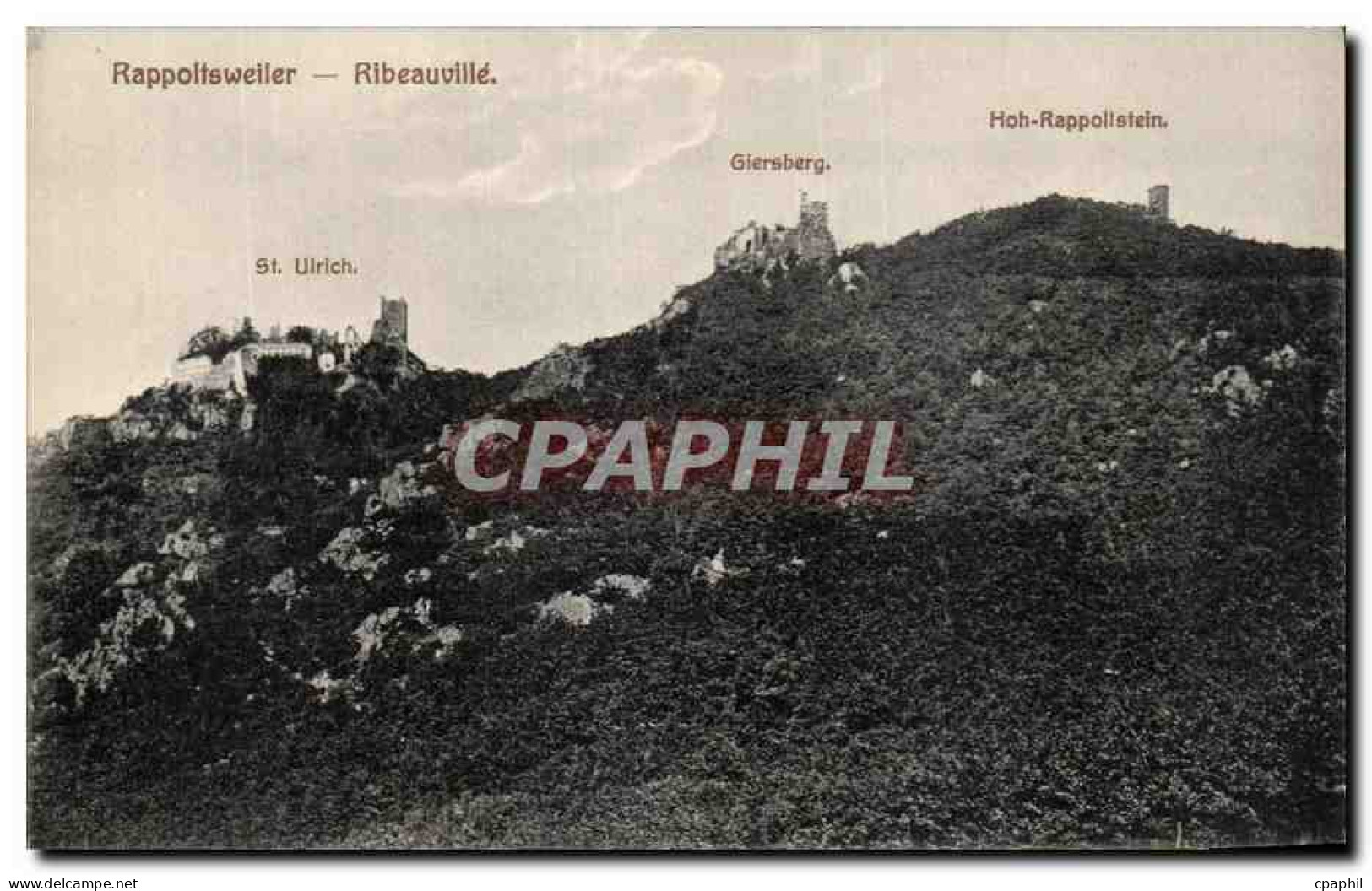 CPA Rappoltsweiler Ribeauville