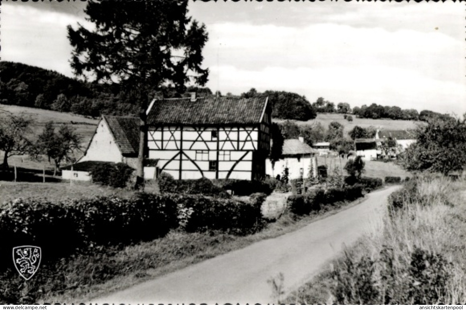 CPA Raren Vaals Limburg Niederlande, Fachwerkbau