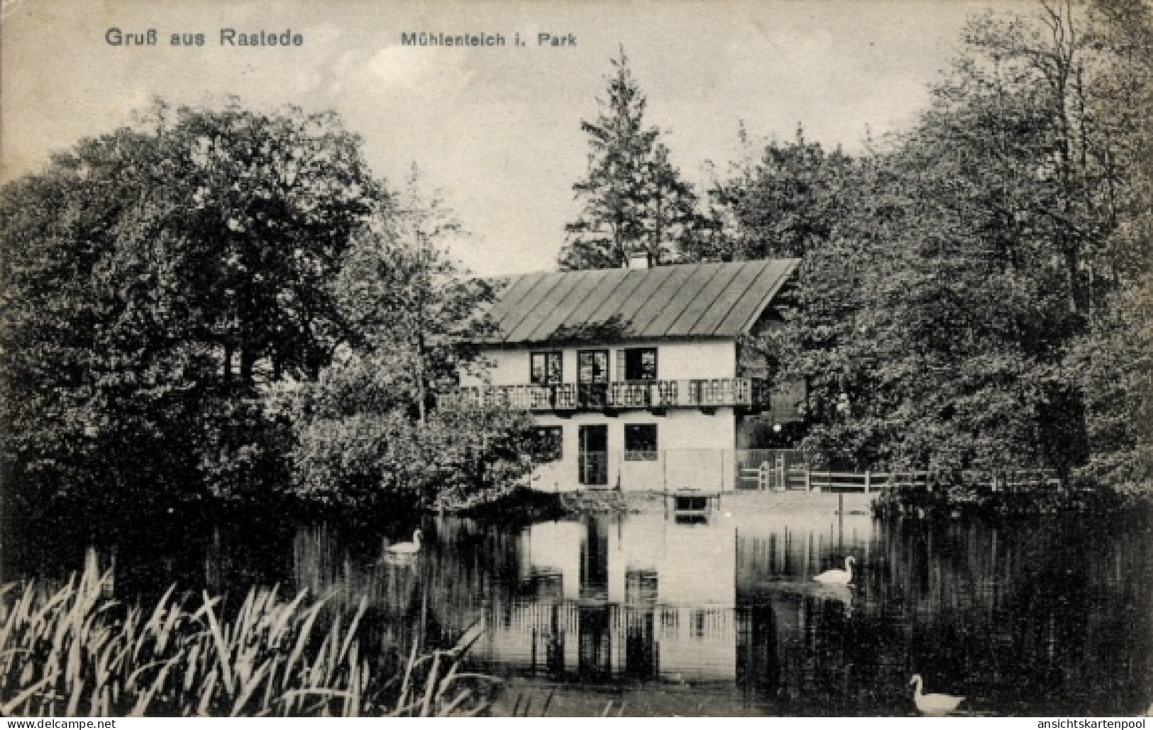 CPA Rastede in Oldenburg, Mühlenteich, Park