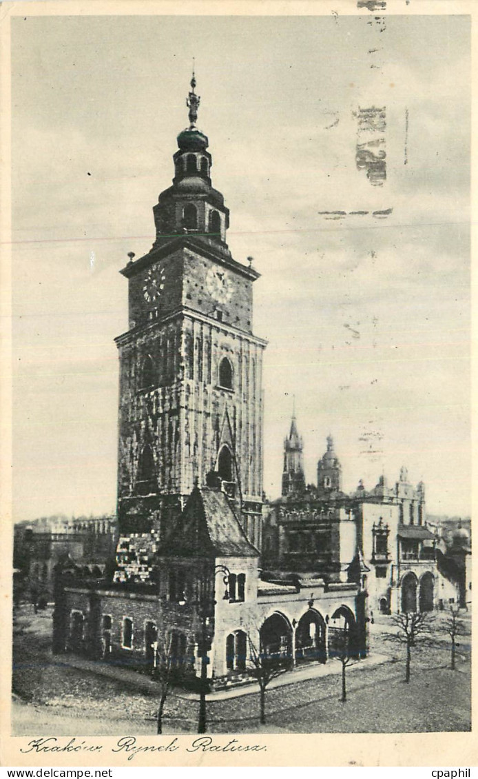 CPA Rathausturm Krakow