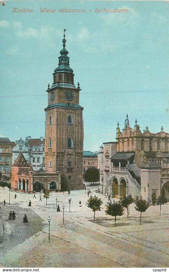 CPA Rathausturm Krakow
