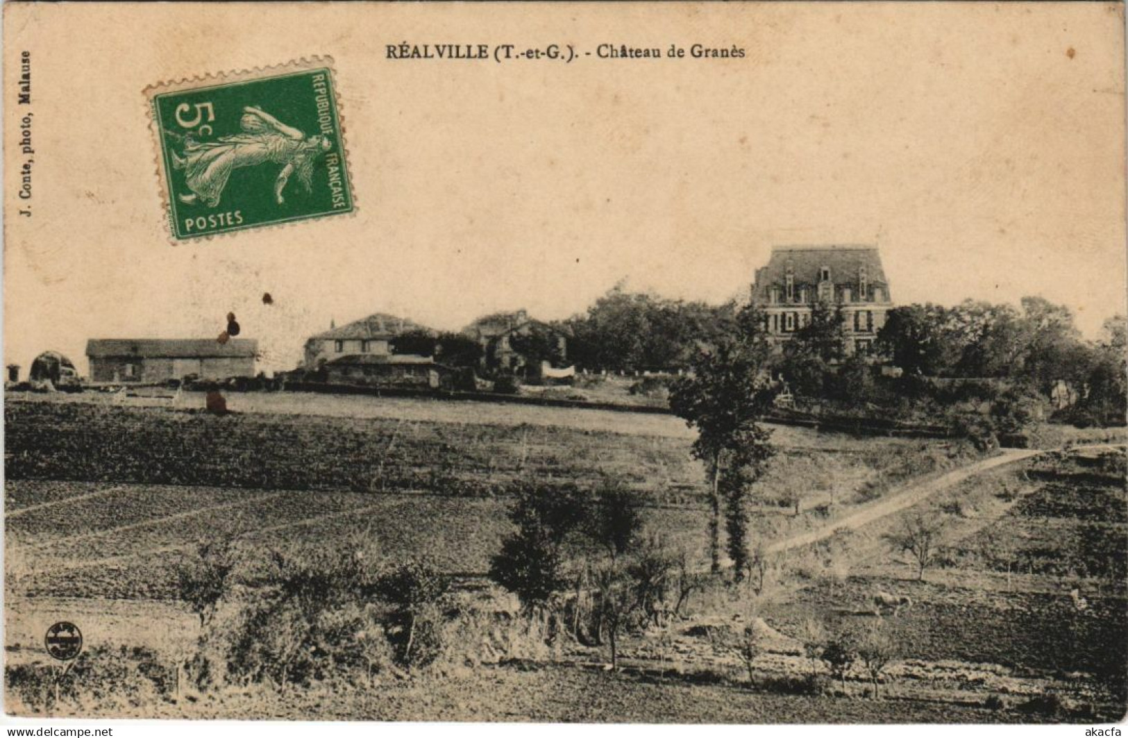CPA Realville Chateau de Granes FRANCE (1094855)