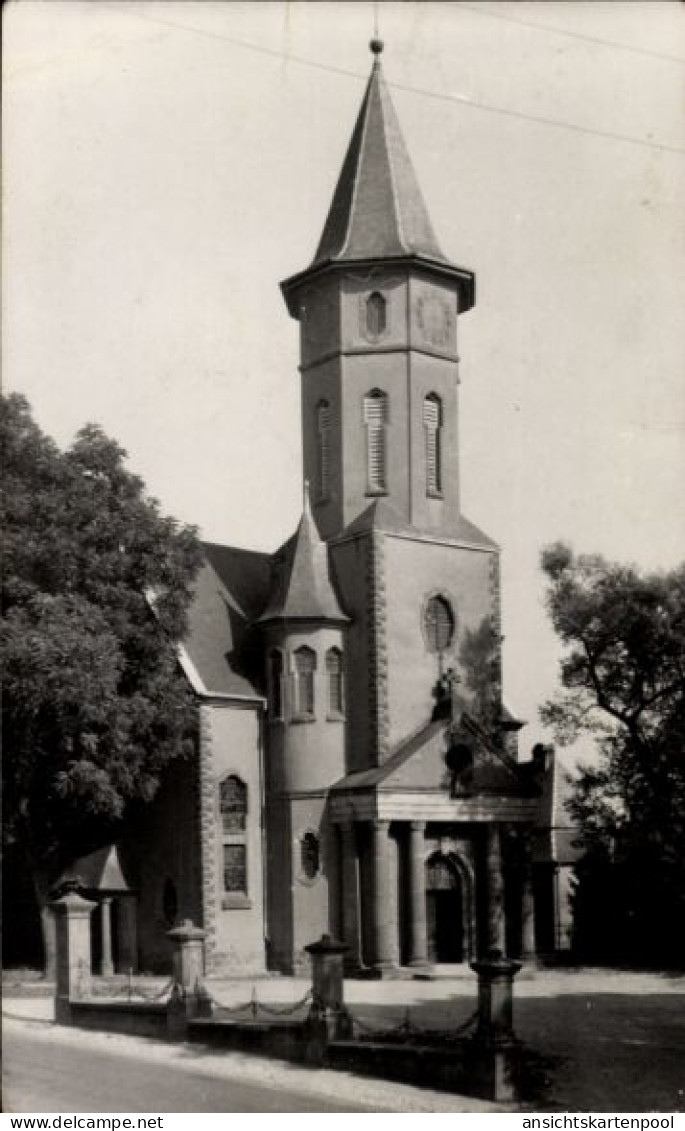 CPA Redingen Rédange sur Attert Luxemburg, Kirche