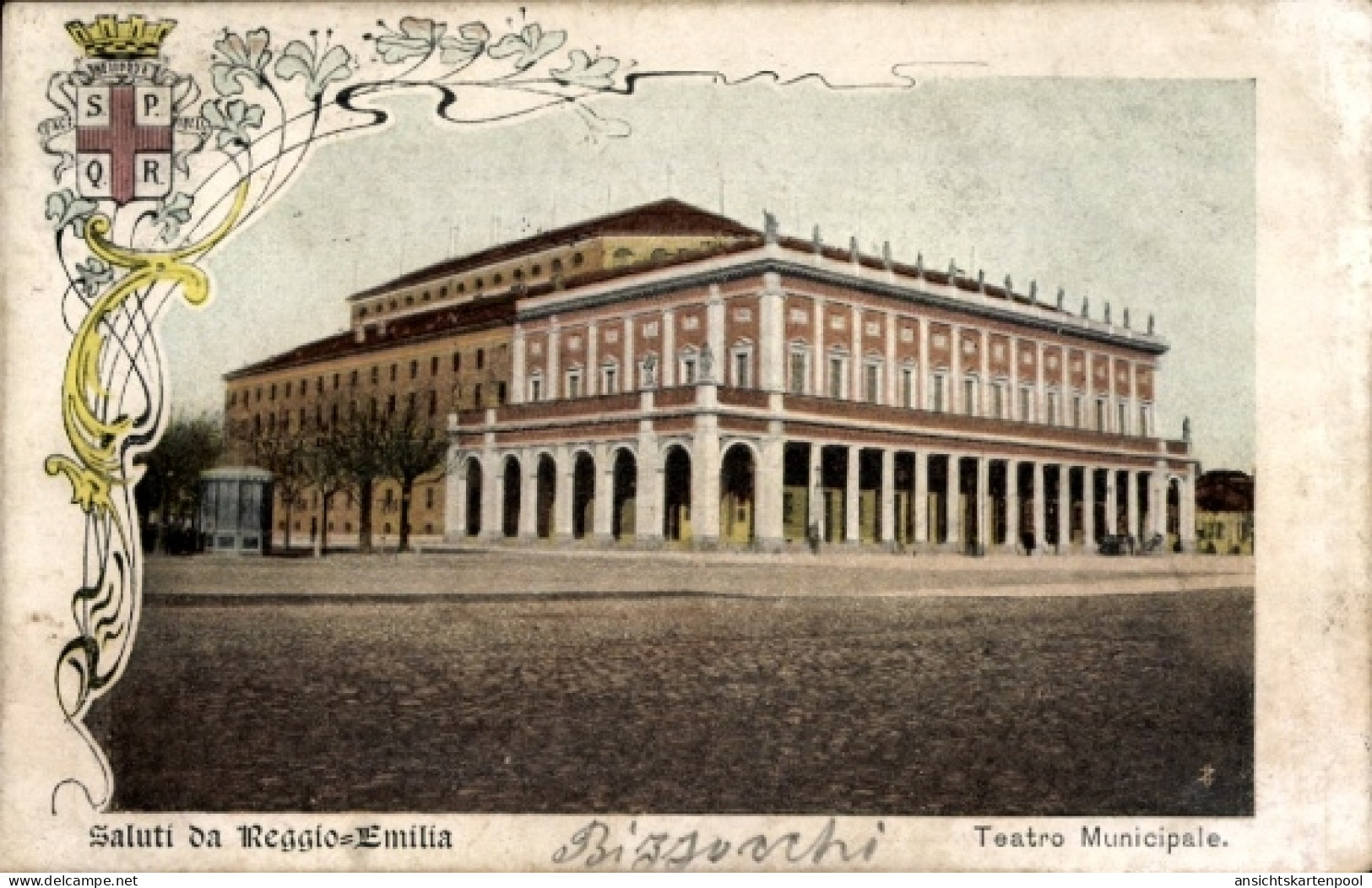 CPA Reggio Emilia Reggio nell’Emilia Emilia-Romagna, Teatro Municipale