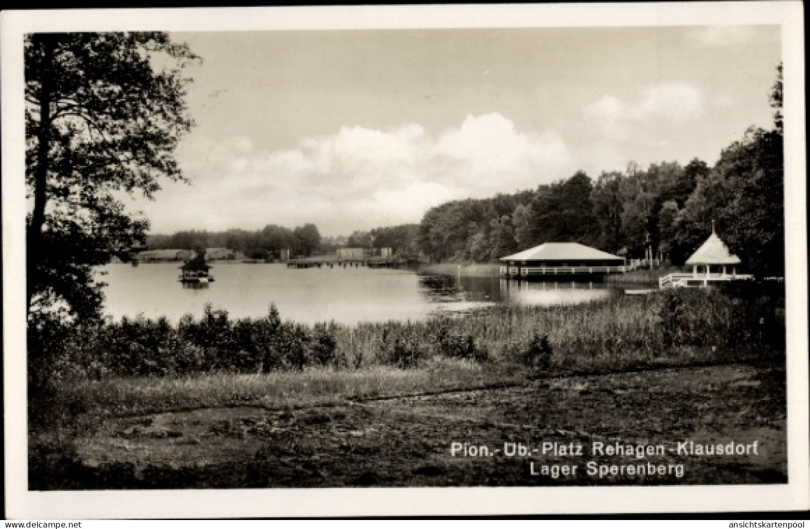 CPA Rehagen Klausdorf Am Mellensee, Pionier Übungsplatz, Lager Sperenberg
