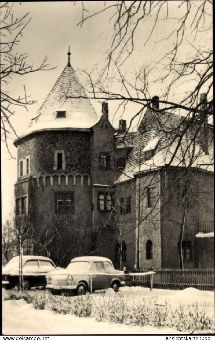 CPA Reinsberg in Sachsen, Ferienheim, Winteransicht