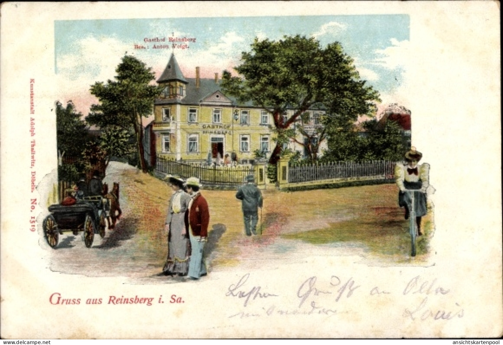 CPA Reinsberg in Sachsen, Gasthof Reinsberg