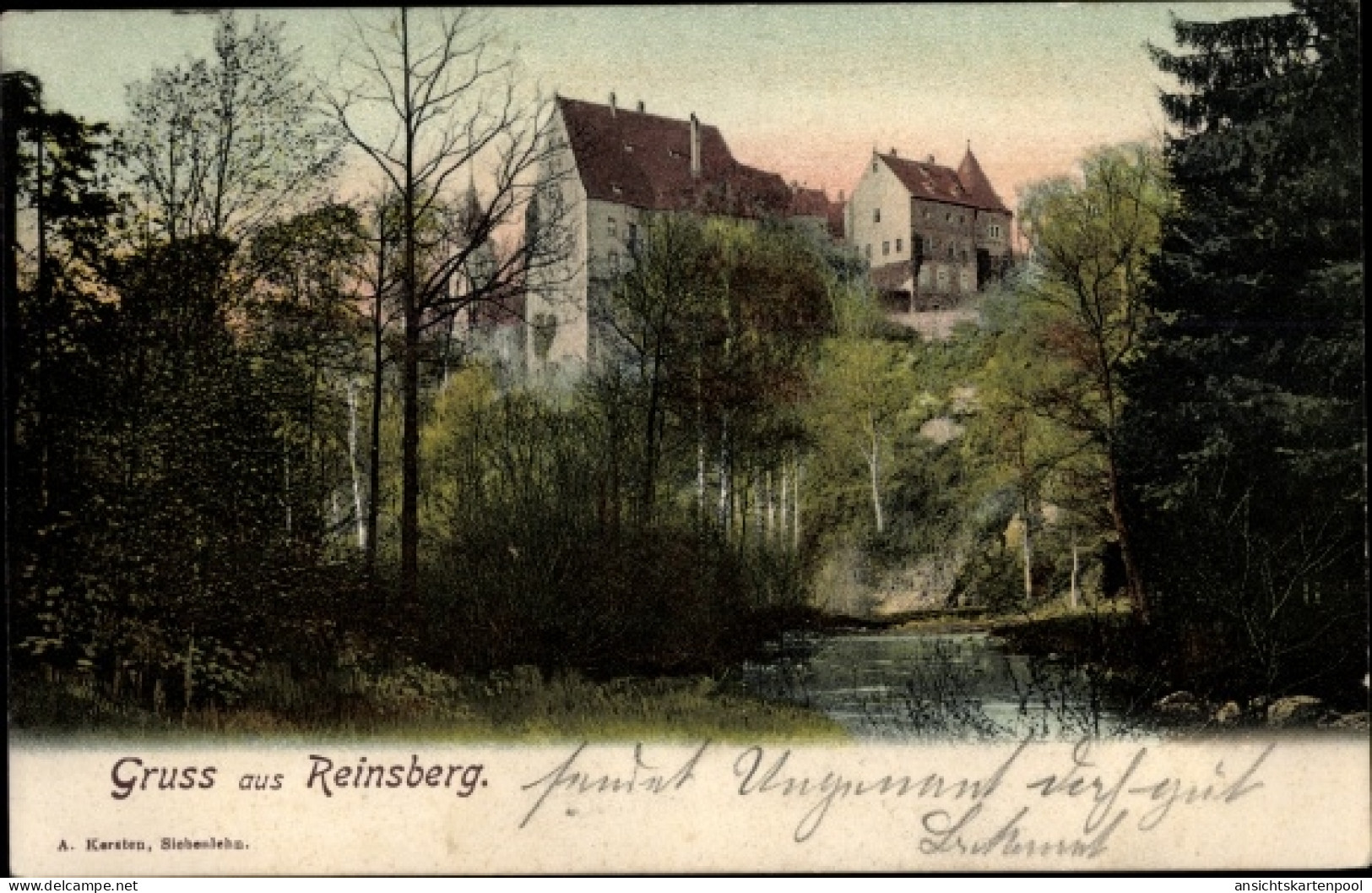 CPA Reinsberg in Sachsen, Teilansicht