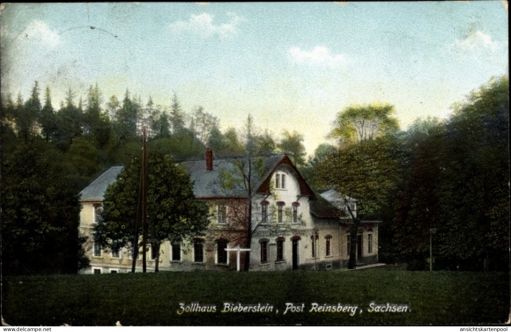 CPA Reinsberg in Sachsen, Zollhaus Bieberstein