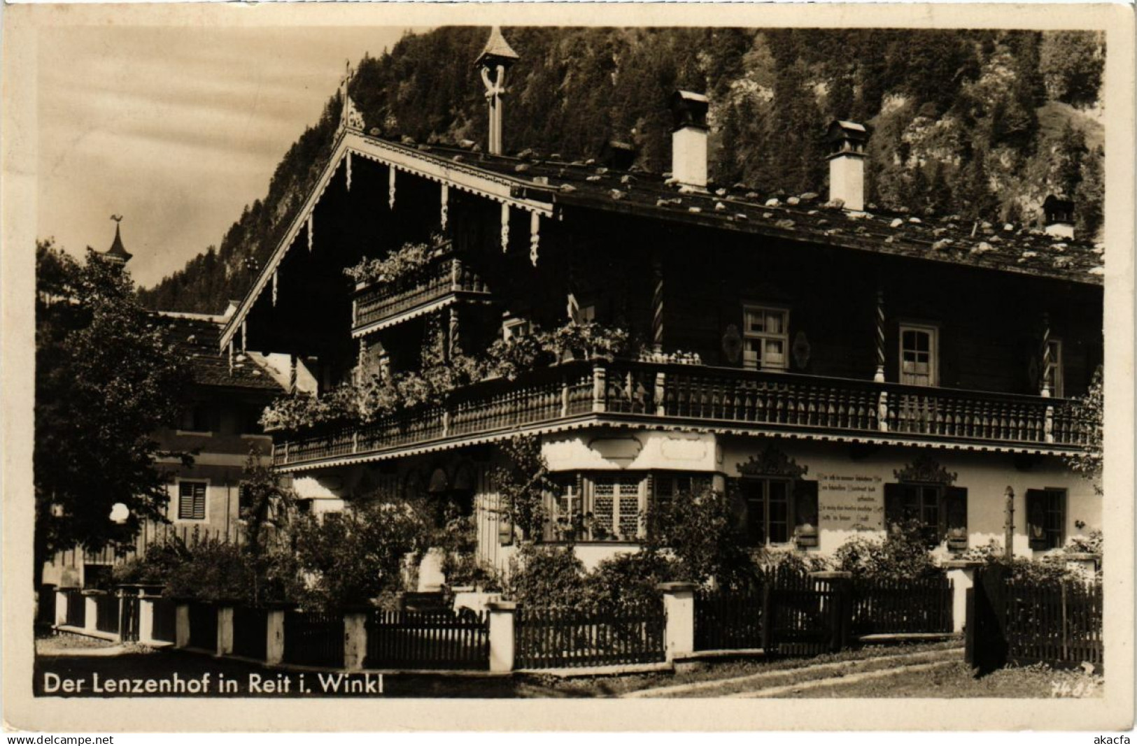 CPA Reit im Winkl - Der Lenzenhof in Reit im Winkl GERMANY (1034425)