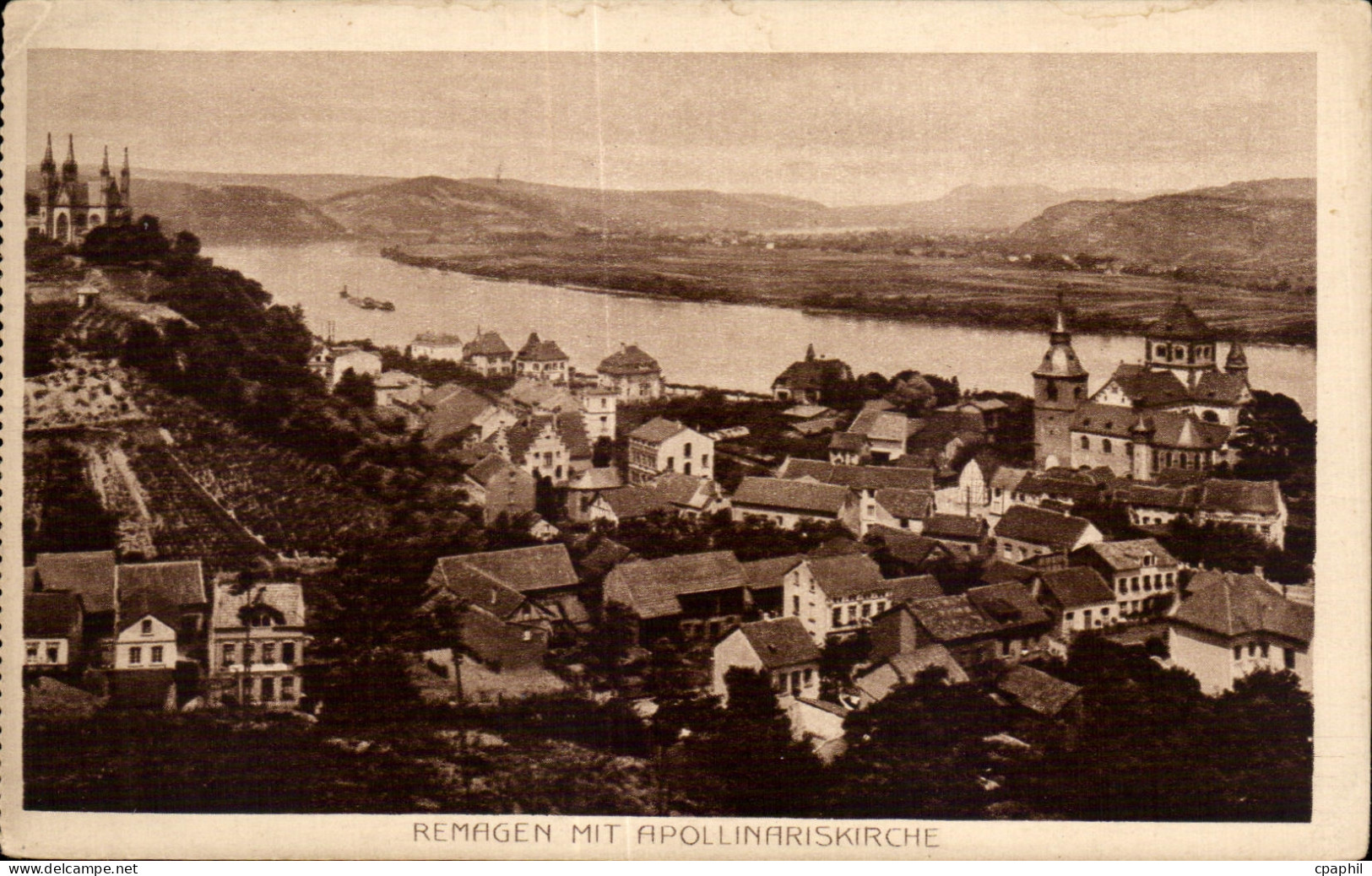 CPA Remagen Mit Apollinariskirche