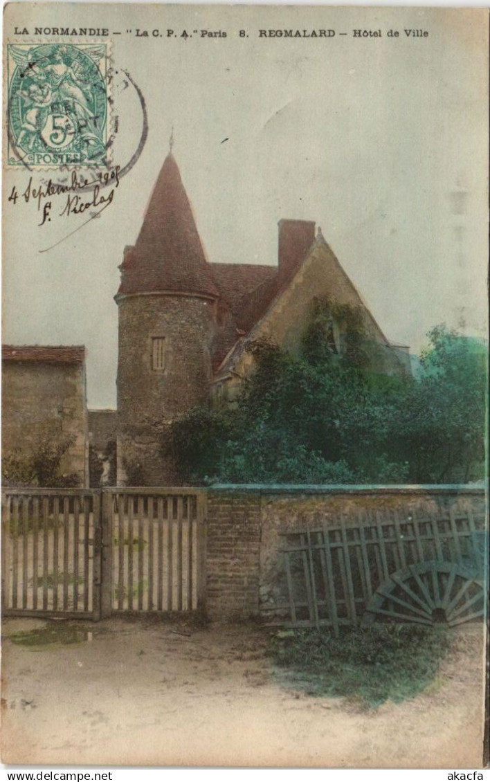 CPA RÉMALARD - Hotel de Ville (138667)