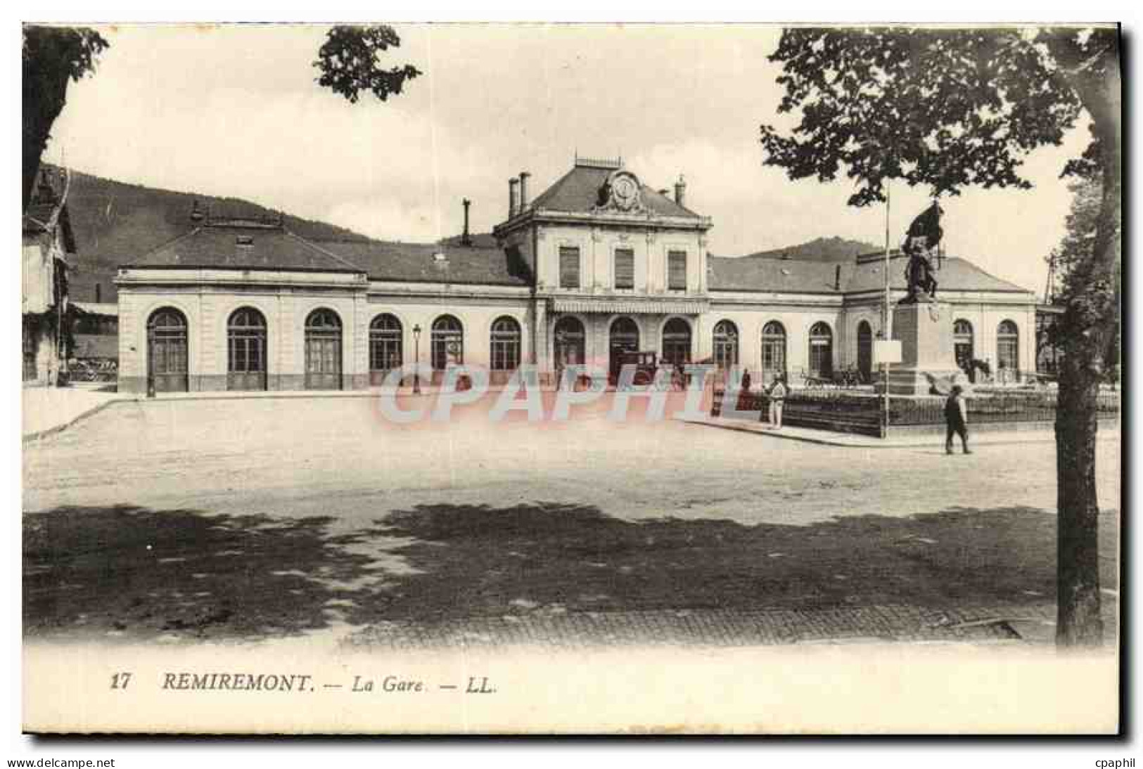 CPA Remiremont La Gare
