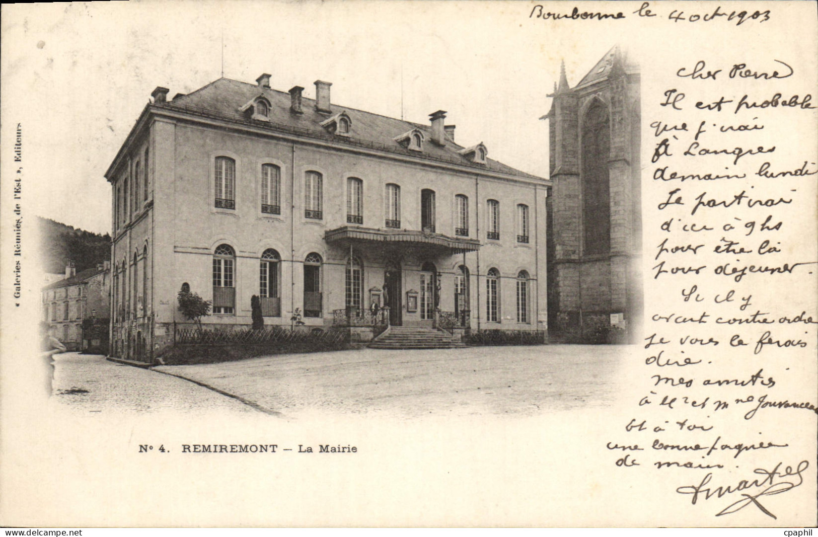CPA Remiremont La Maire