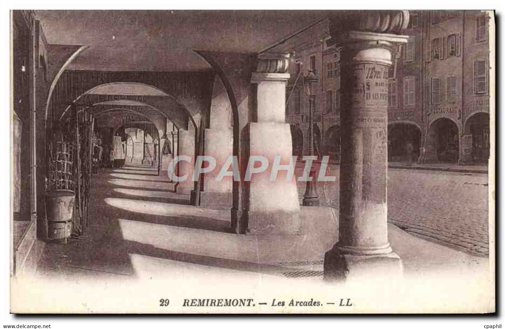 CPA Remiremont Les Arcades