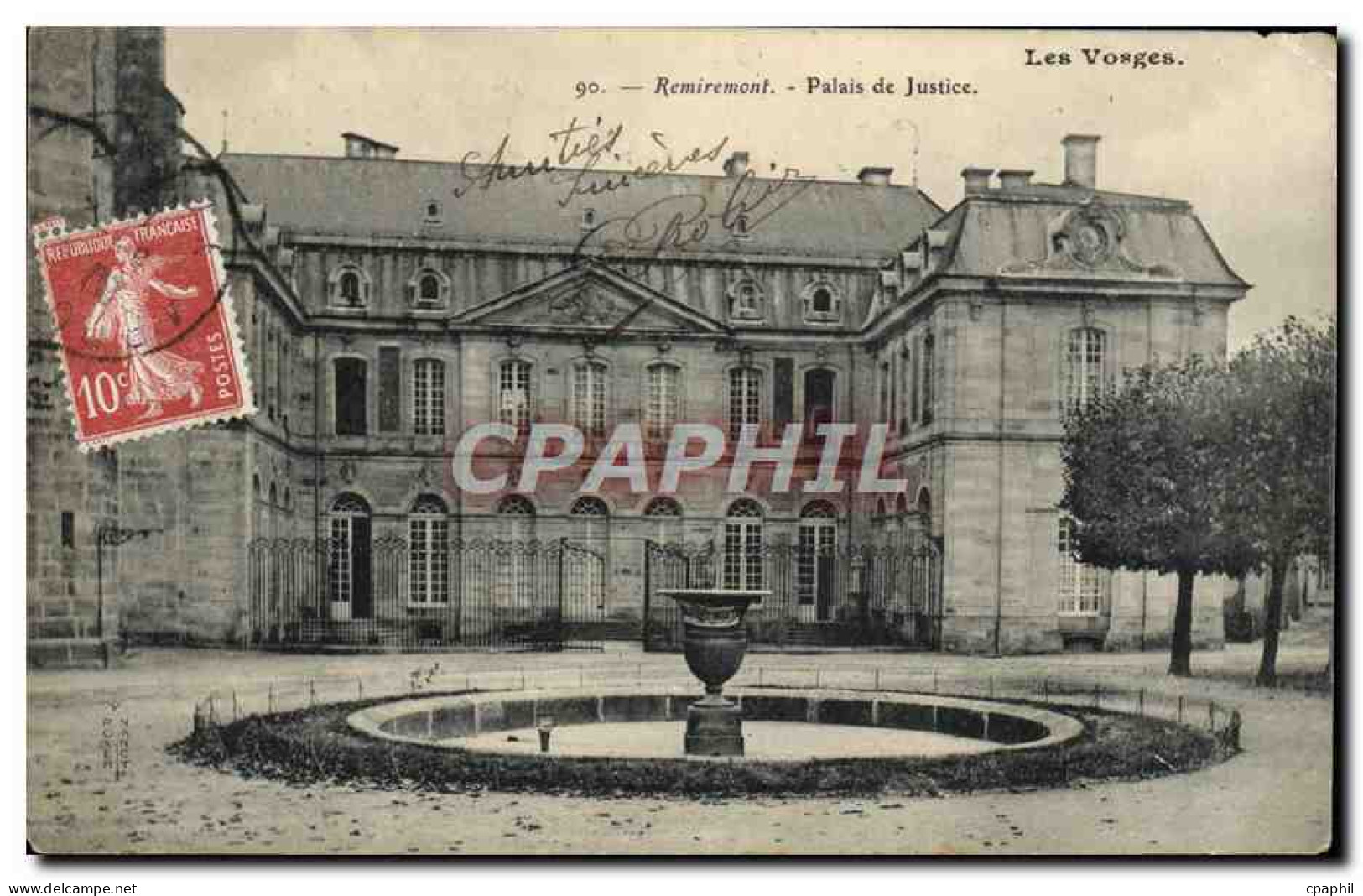 CPA Remiremont Palais de Justice