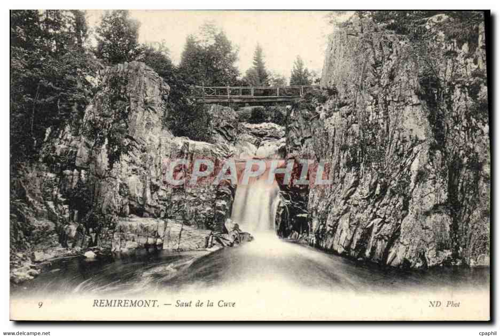 CPA Remiremont Saut De La Cuve