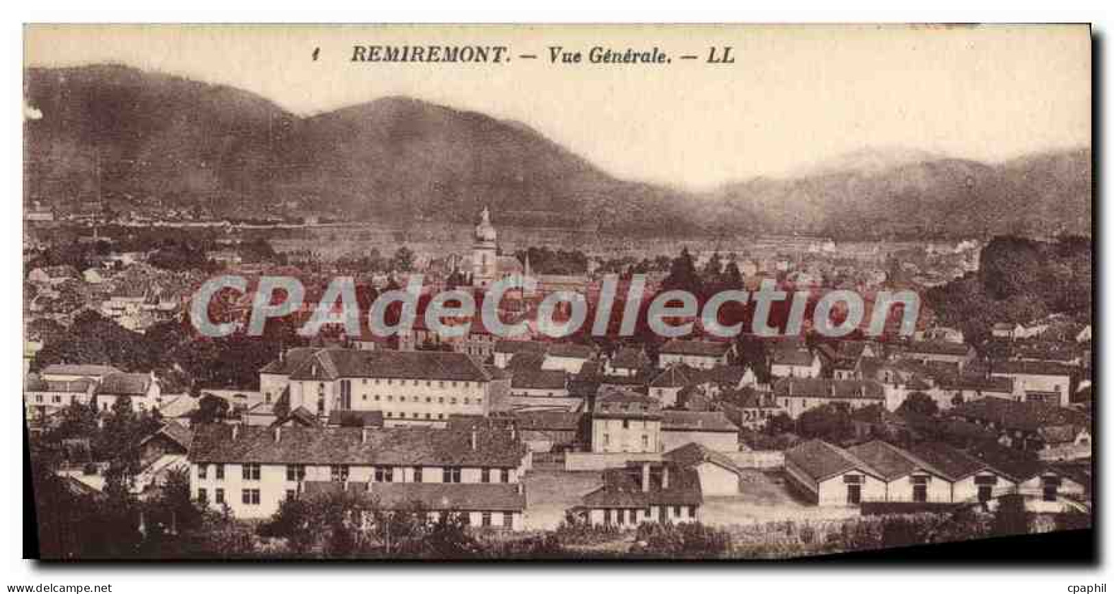 CPA Remiremont Vue Generale
