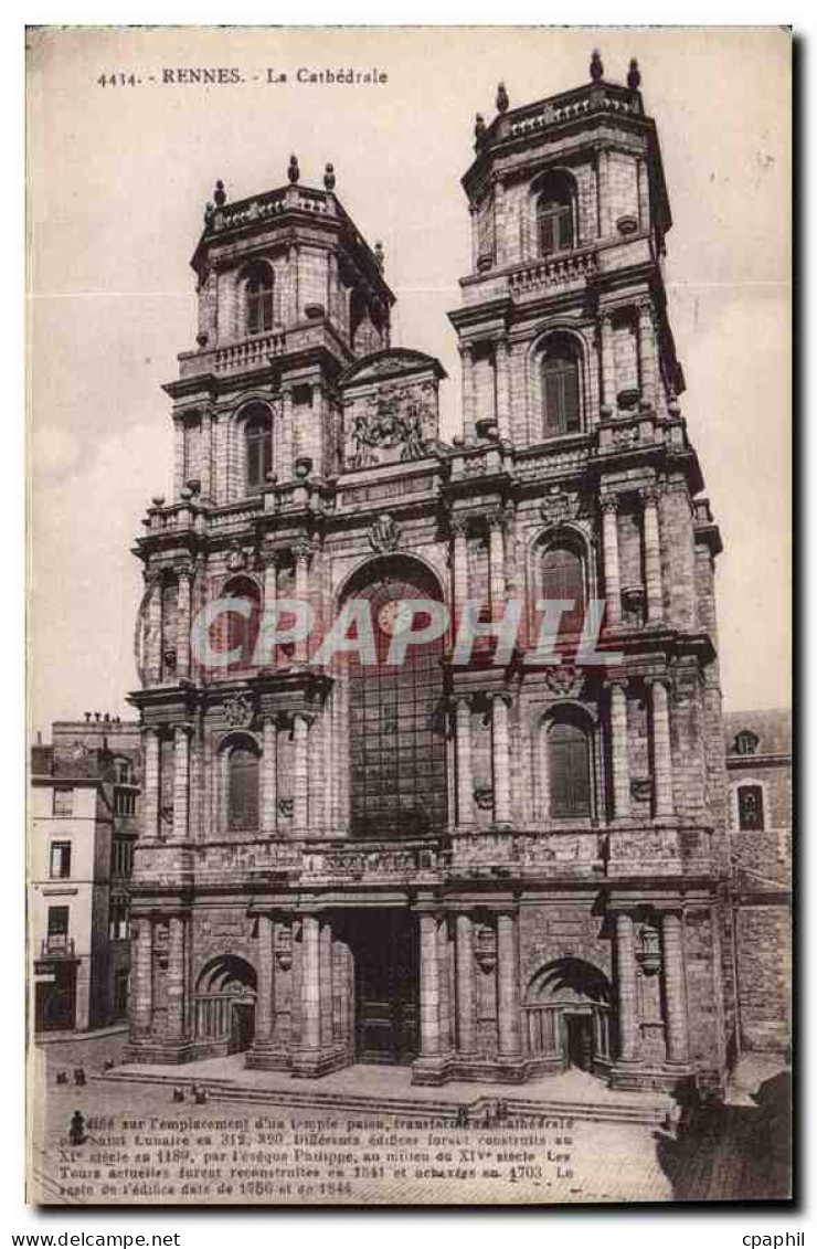 CPA Rennes La Cathedrale