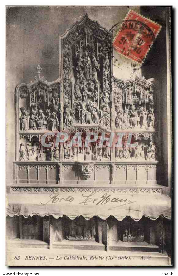 CPA Rennes La Cathedrale