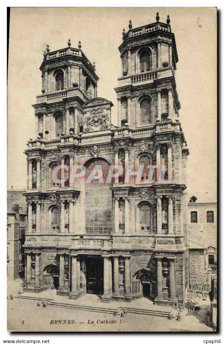 CPA Rennes La Cathedrale
