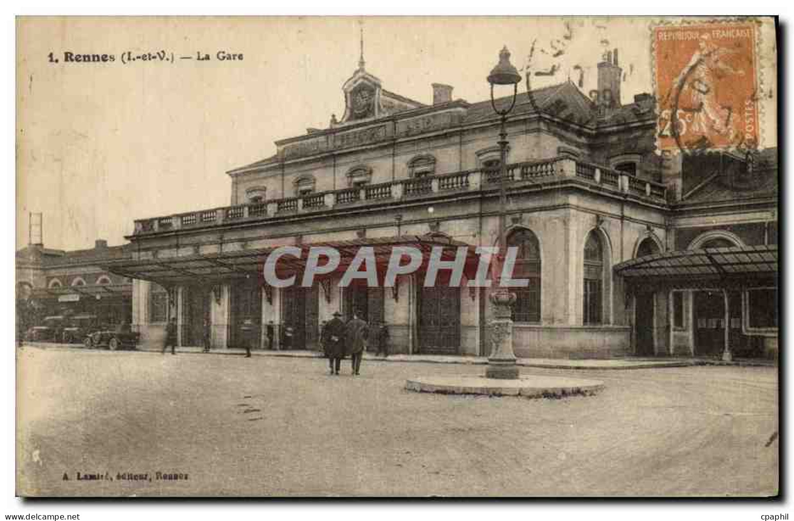 CPA Rennes La Gare