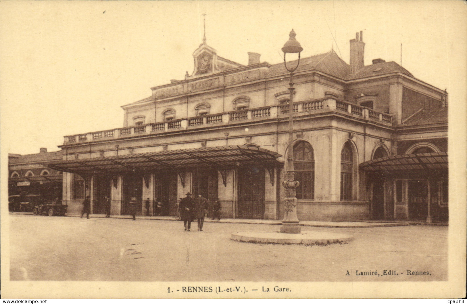 CPA Rennes La Gare