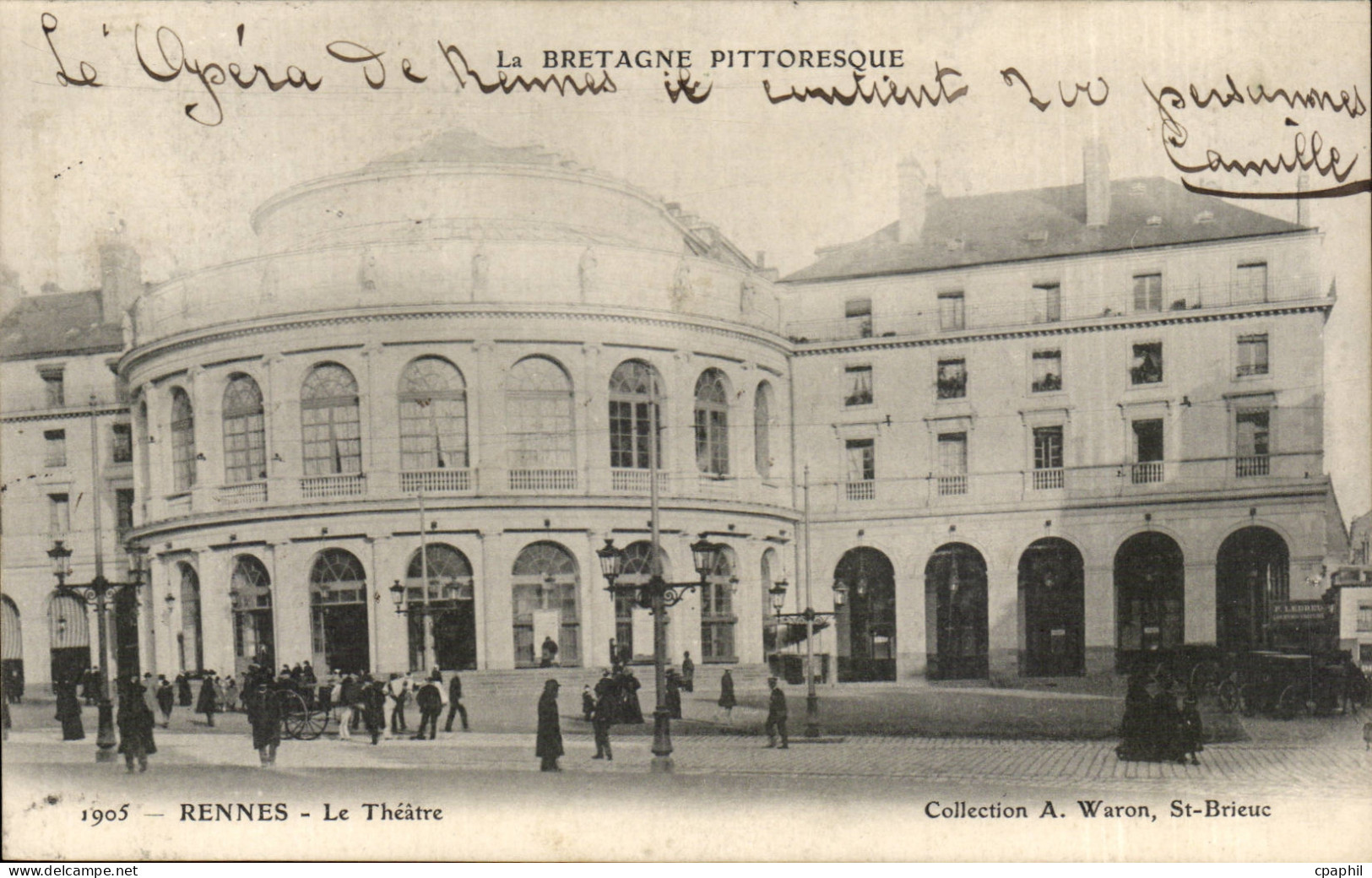 CPA Rennes Le theatre