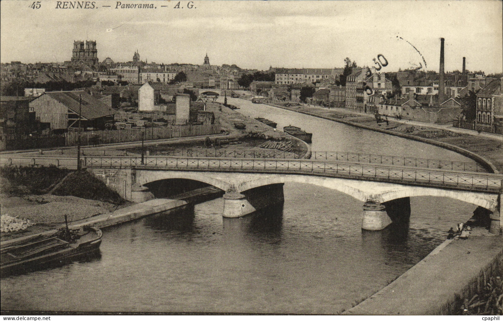 CPA Rennes Panorama