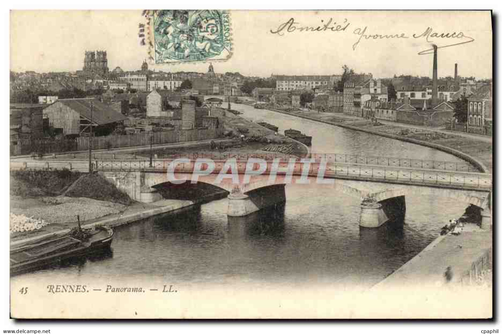 CPA Rennes Panorama