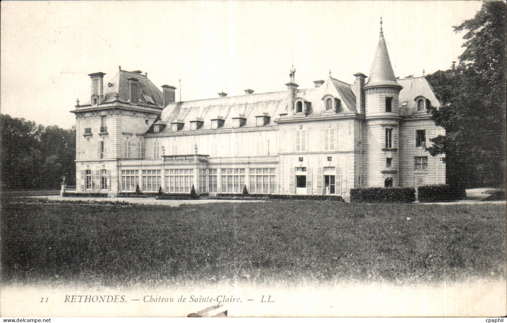 CPA Rethondes Cbateau de Sainte Claire