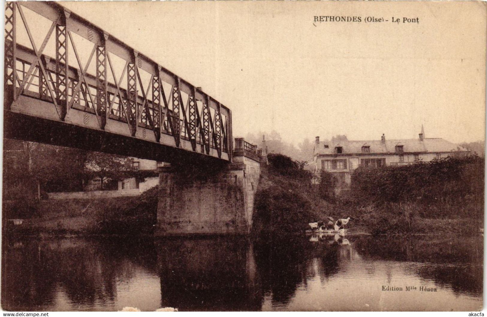 CPA RETHONDES - Le Pont (424054)