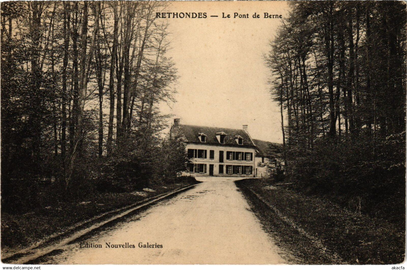 CPA Rethondes Le Pont de Berne (1187467)