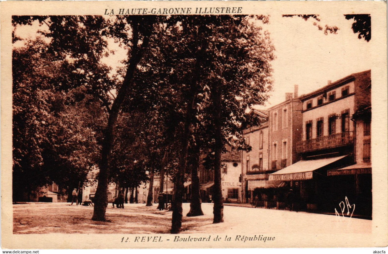 CPA Revel Boulevard de la République (1278159)